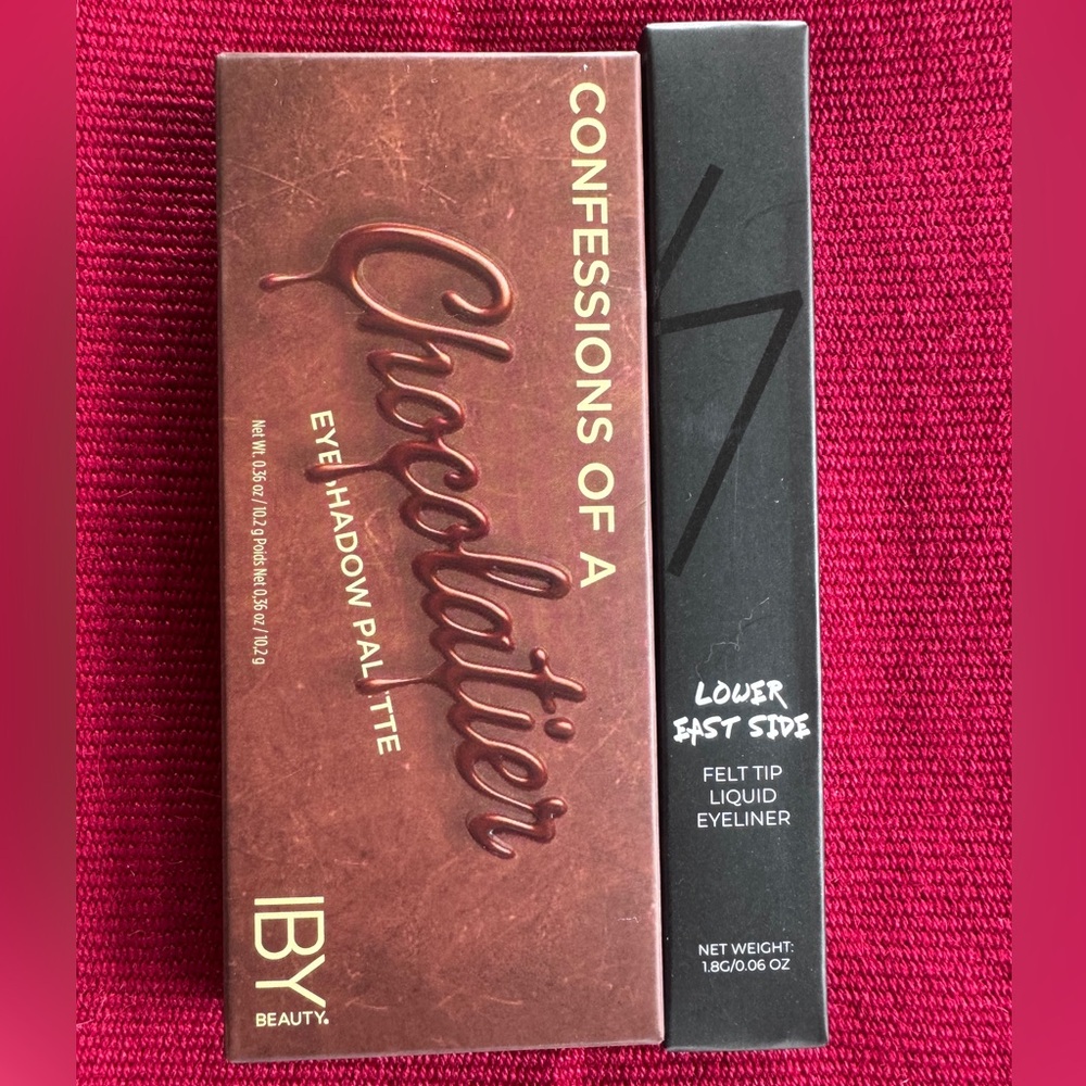 Ipsy x2 Black Felt Tip Liquid Eyeliner and Eyeshadow Palette